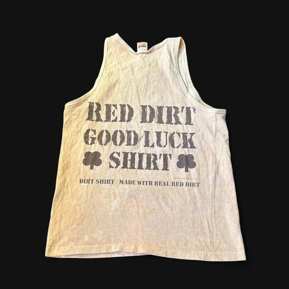 VTG 90s Red Dirt Hawaii single stitched tank top